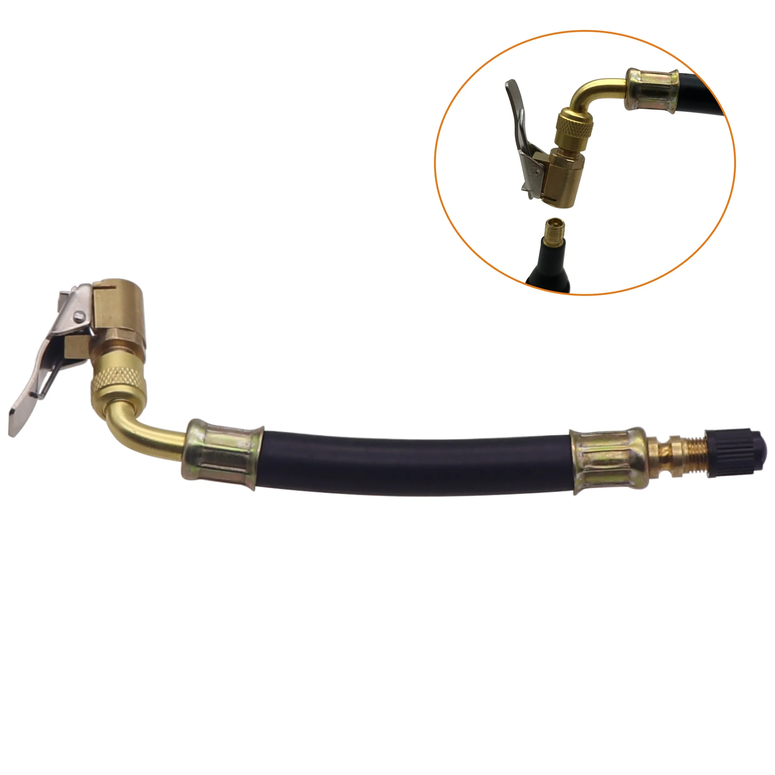 Flexible Hose Braided - Utensili Utili per Gonfiaggio Pneumatici: Prolunga