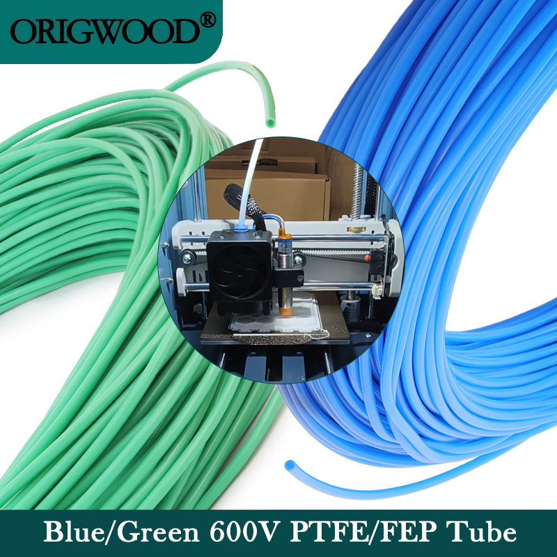 Ptfe Tape Thread - Tubo PTFE Blu/Verde 600V Diametro 2