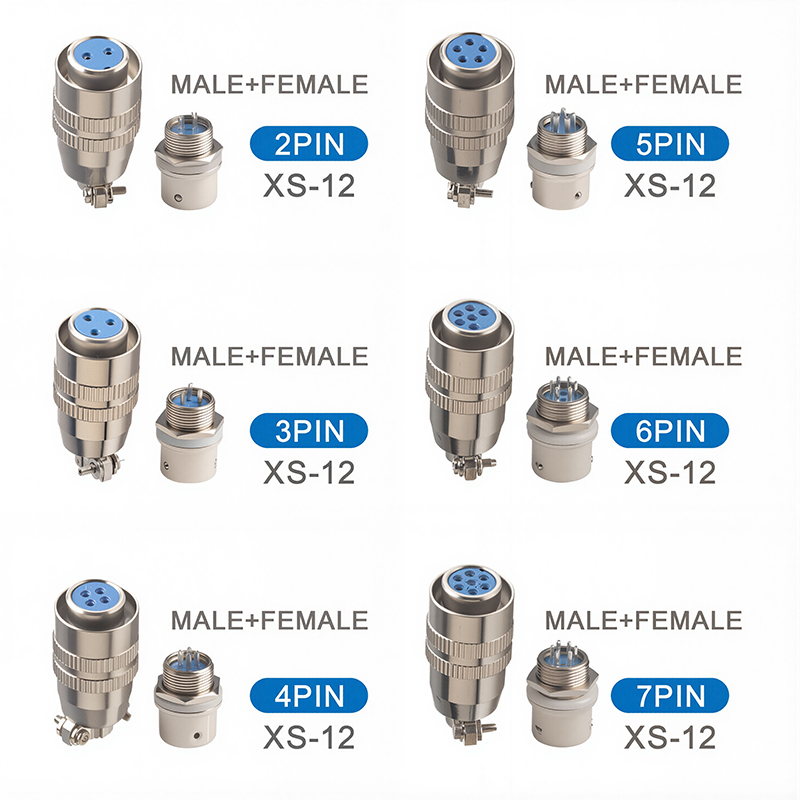 Push Fit Connector - 5/20PCS XS12 Connettore 12mm Push-pull Circolare