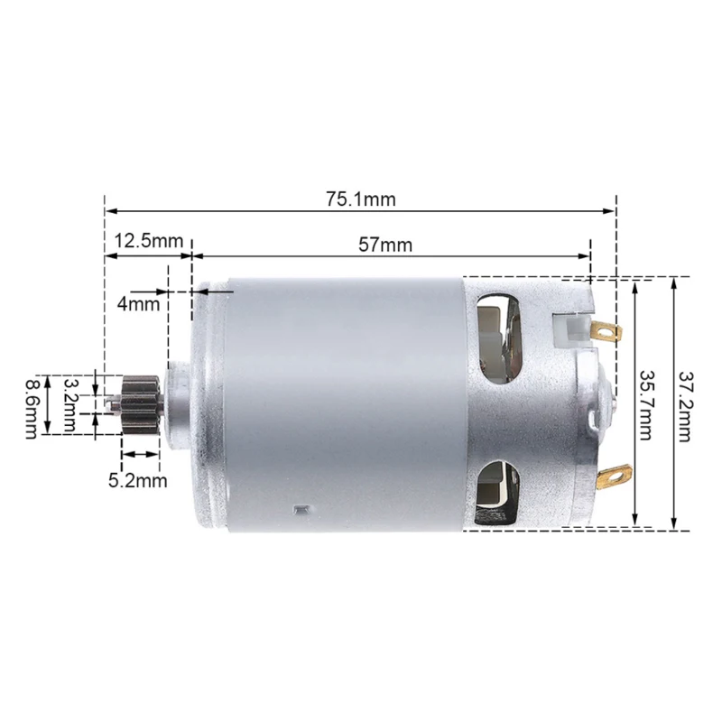 Bosch Drill Gsb 18V - Motore DC RS550 12/13 Denti 9,5