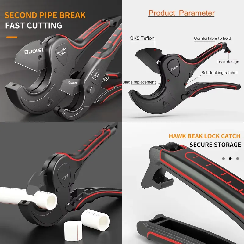 Tagliatubi 42mm-75mm con Corpo - Pipe Cutter Ratchet recensione e prezzo