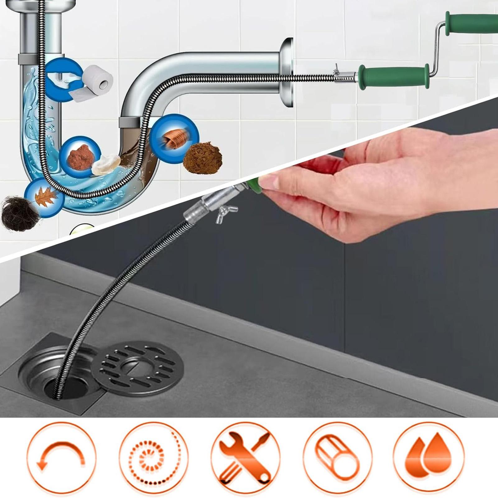 Sonda Sturatubi Flessibile 4M, - Drain Snake Flexible recensione e prezzo