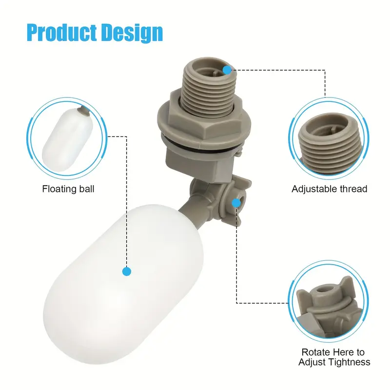 4 pezzi valvola a sfera galleg - Float Ball Valve recensione e prezzo