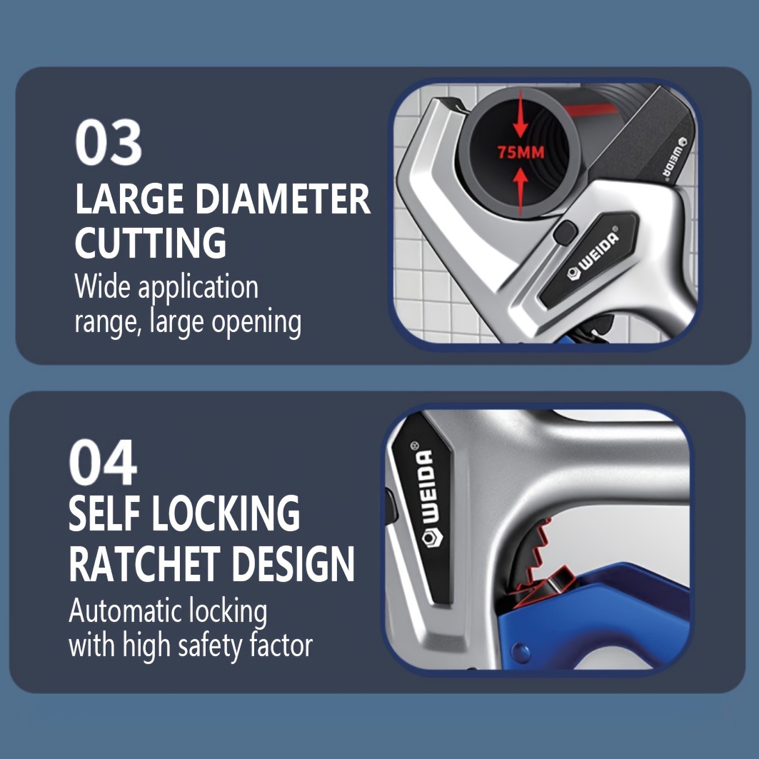 Tagliatubi di grado industrial - Pipe Cutter Ratchet recensione e prezzo